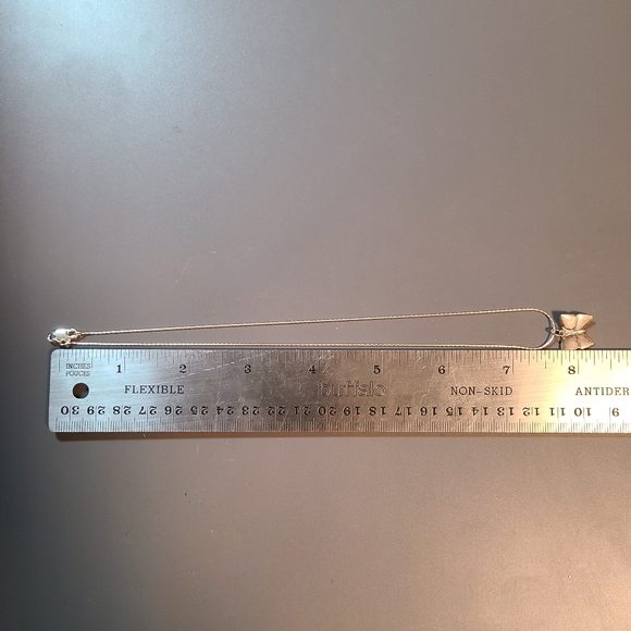 Sterling silver butterfly necklace - Picture 3 of 3